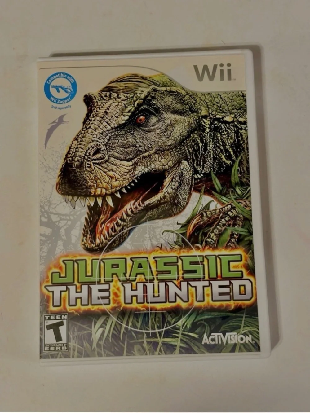 Jurassic: The Hunted Nintendo Wii 2009 Complete in Box with Manual Tested Works